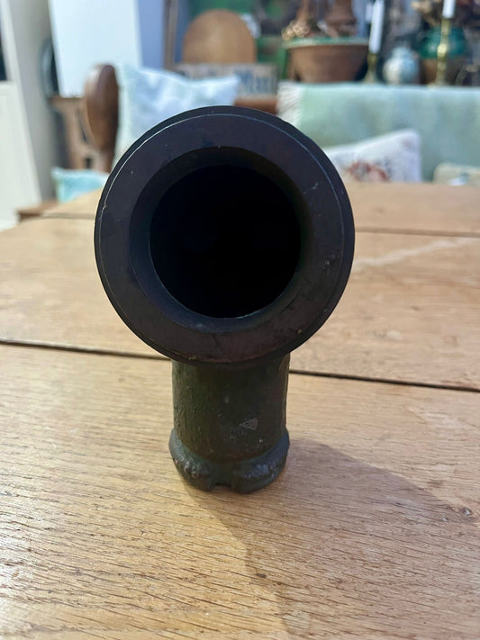 Unique American vintage iron dolls head mould