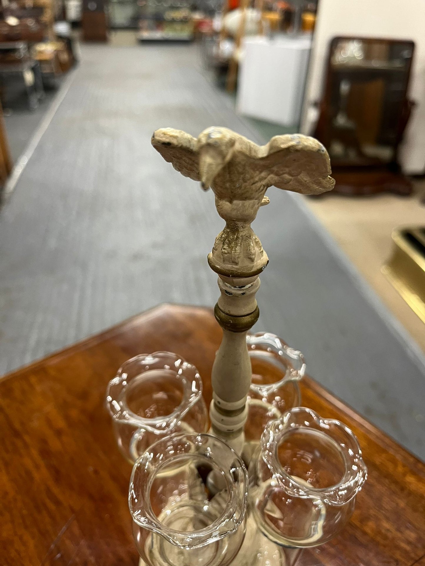 Pair of American Mid-Century Epergnes Centrepieces