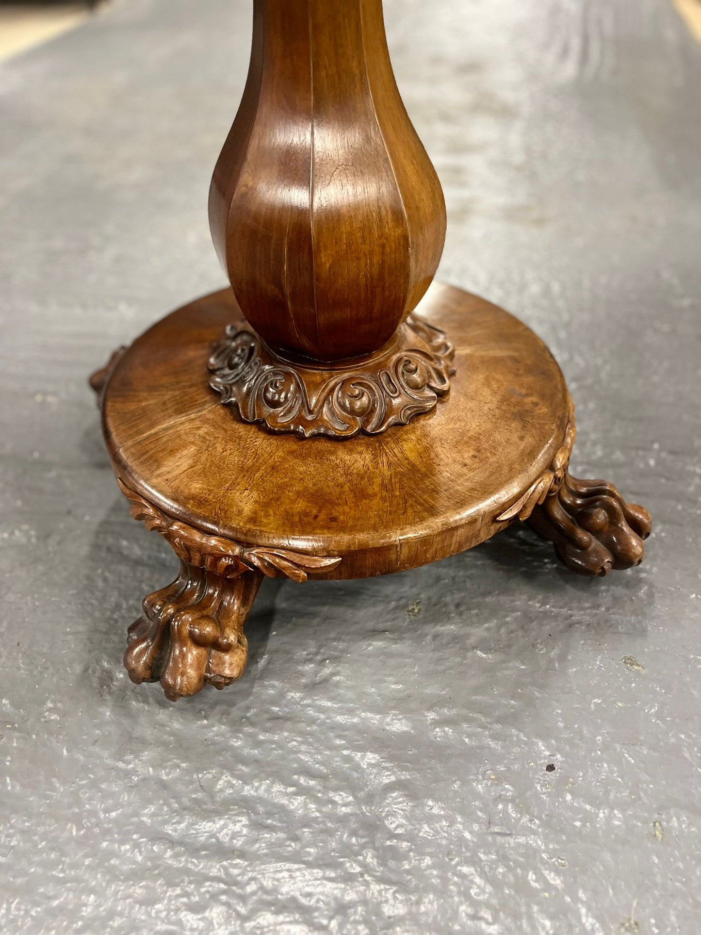 Stunning Victorian Fold-over Card Table