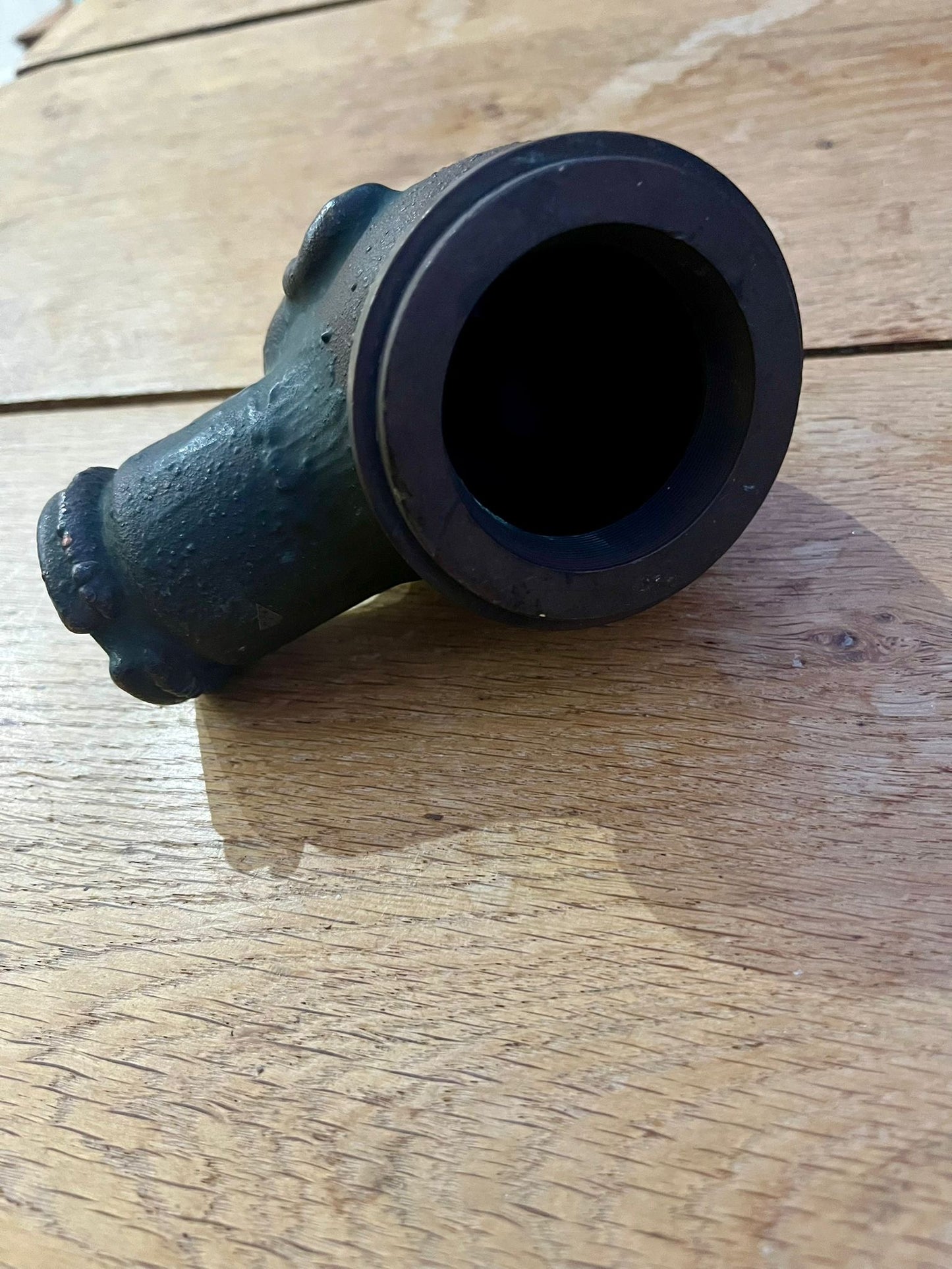 Unique American vintage iron dolls head mould