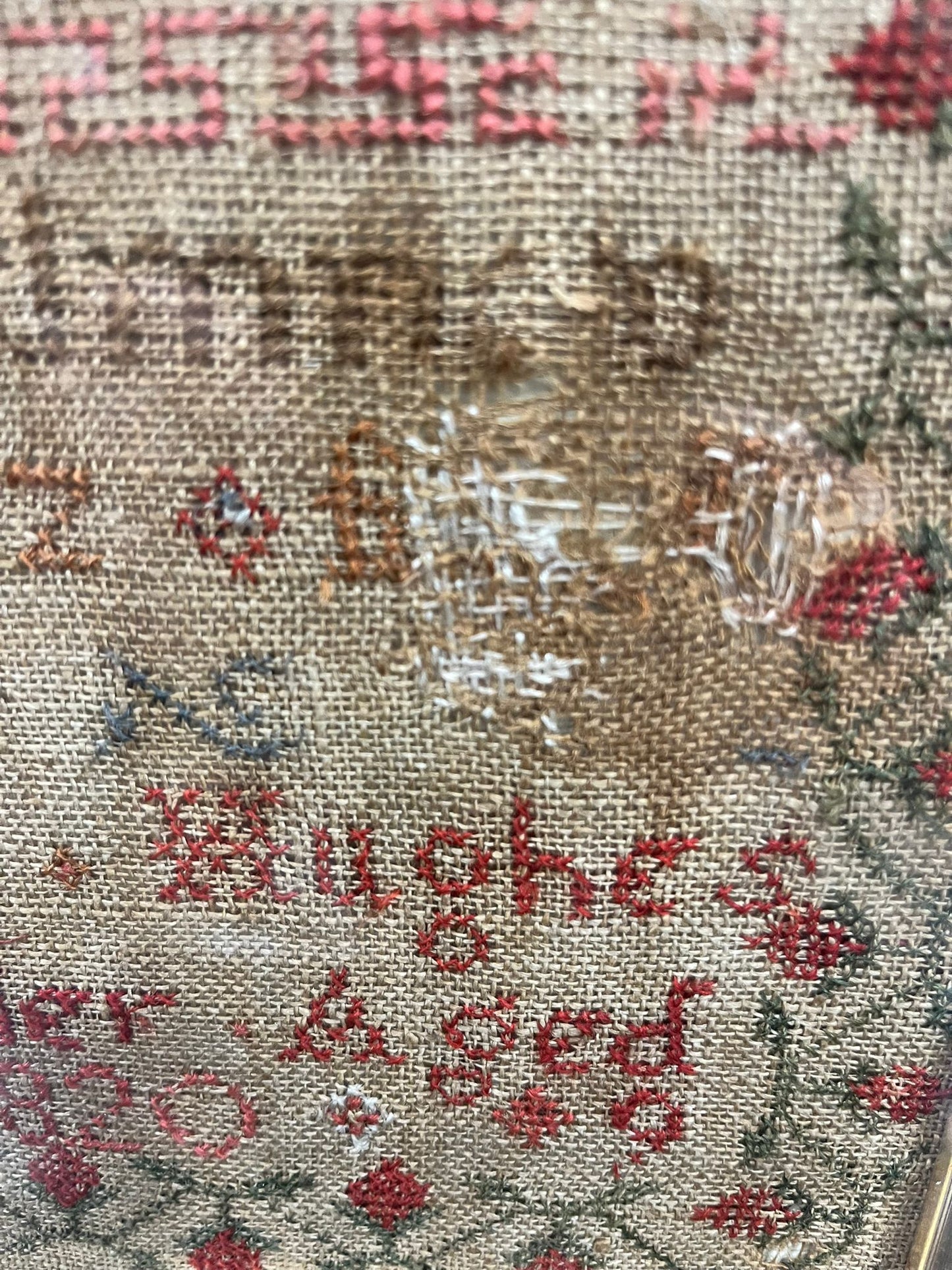 Antique Sampler dated 1820