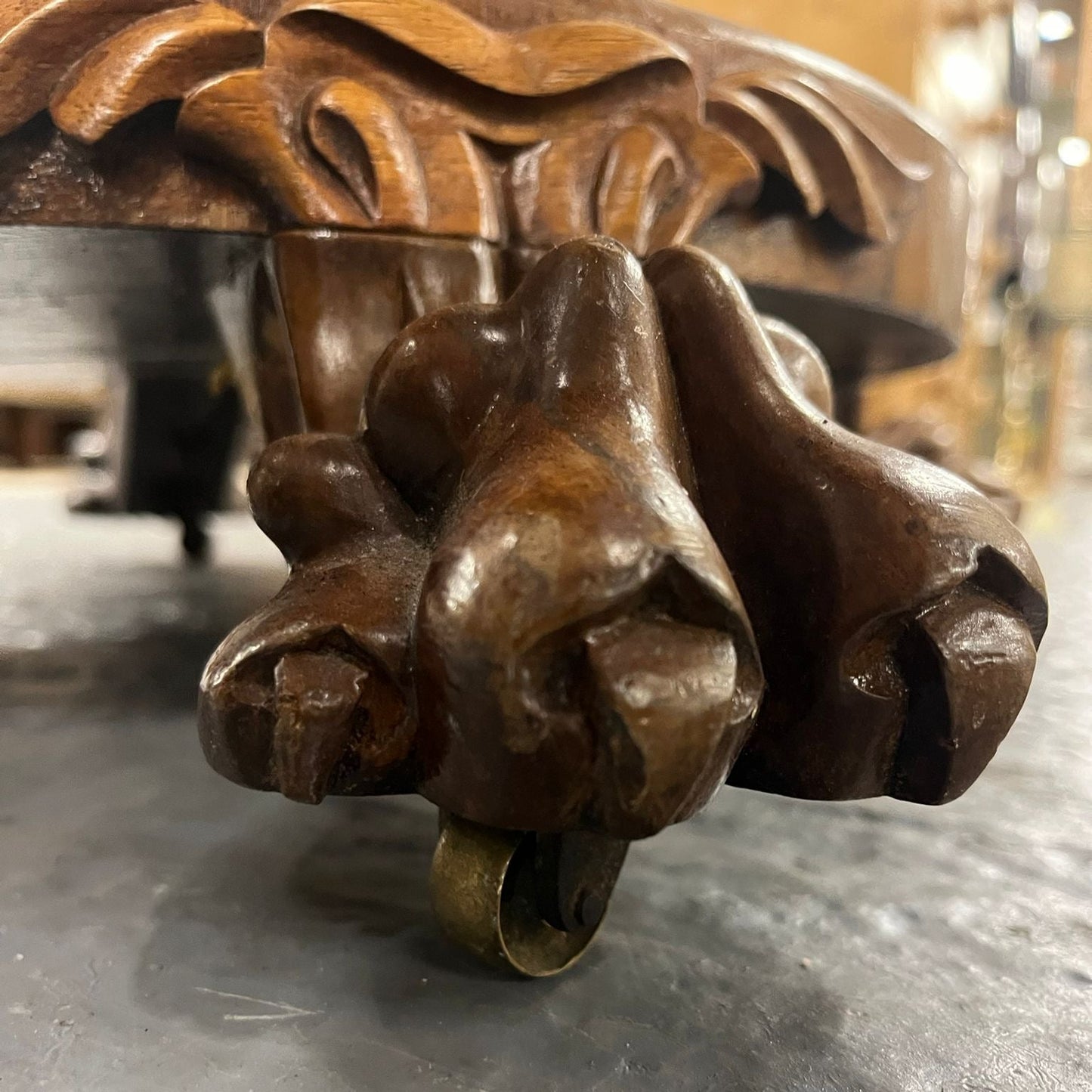 Stunning Victorian Fold-over Card Table