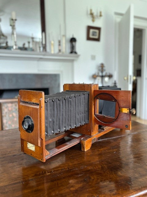 Vintage Magic Lantern Enlarger Camera: Kodak Lens, Display Prop