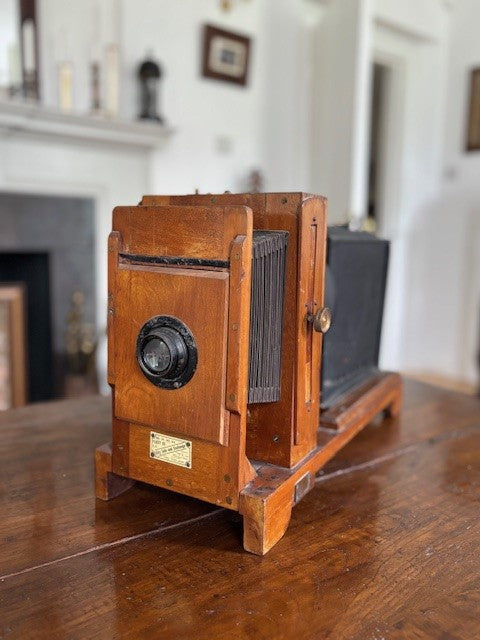 Vintage Magic Lantern Enlarger Camera: Kodak Lens, Display Prop
