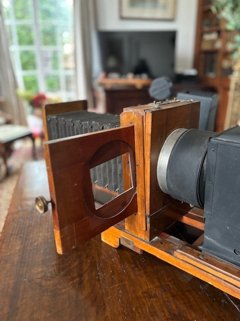 Vintage Magic Lantern Enlarger Camera: Kodak Lens, Display Prop