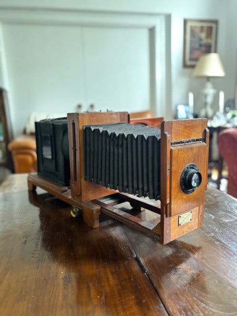 Vintage Magic Lantern Enlarger Camera: Kodak Lens, Display Prop